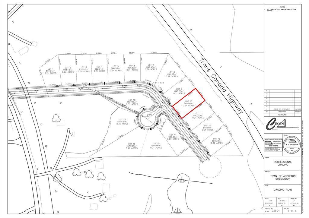 Appleton, NL A1V1W7,Lot 10 Temple Avenue