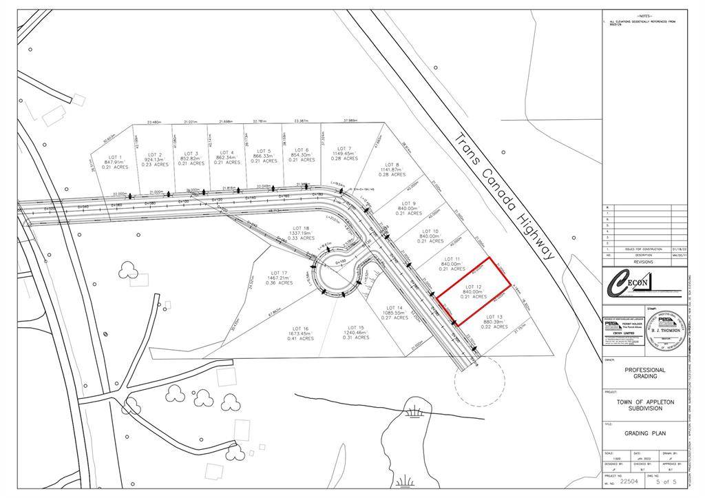 Appleton, NL A1V1W7,Lot 12 Temple Avenue