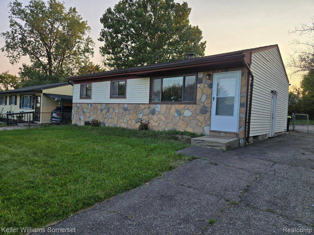 Pontiac, MI 48342,431 MAXWELL RD