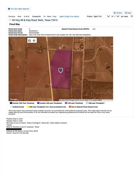 Bells, TX 75491,46.86 Acres US-69