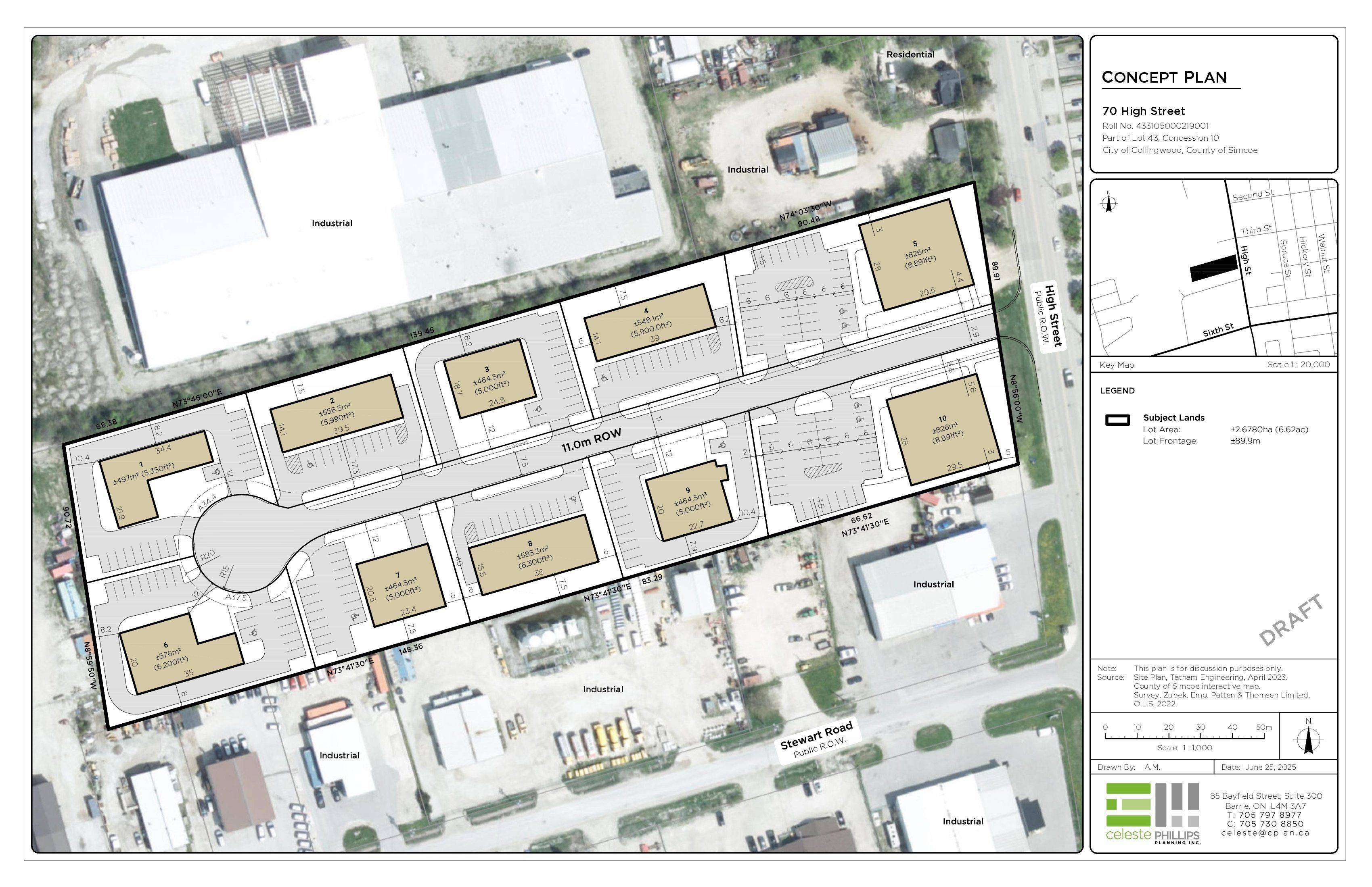Collingwood, ON L9Y 4V6,70 High ST #LOT 5