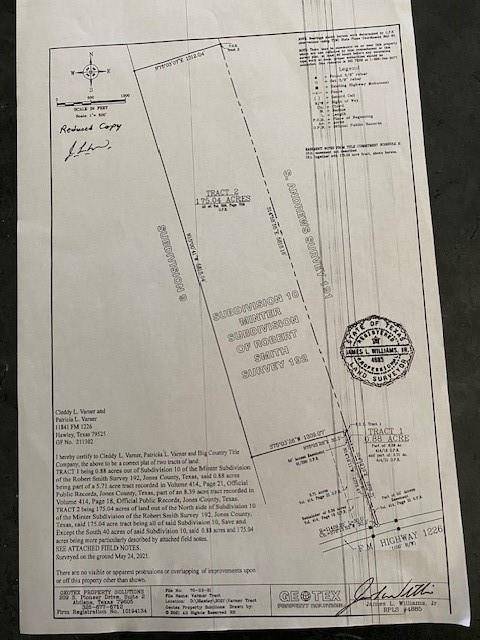 Hawley, TX 79525,11653 FM 1226 Parcel C