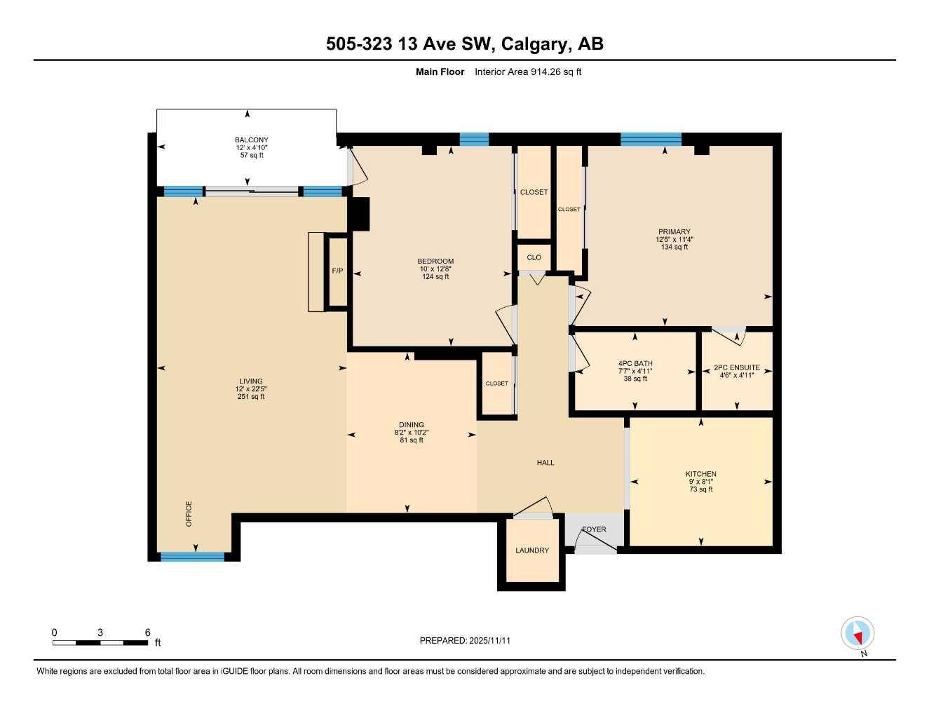 Calgary, AB T2R 0K3,323 13 AVE SW #505