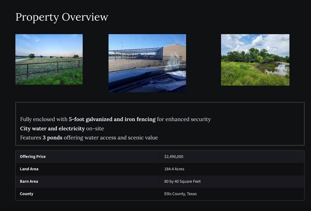 Avalon, TX 76623,8039 TX-34