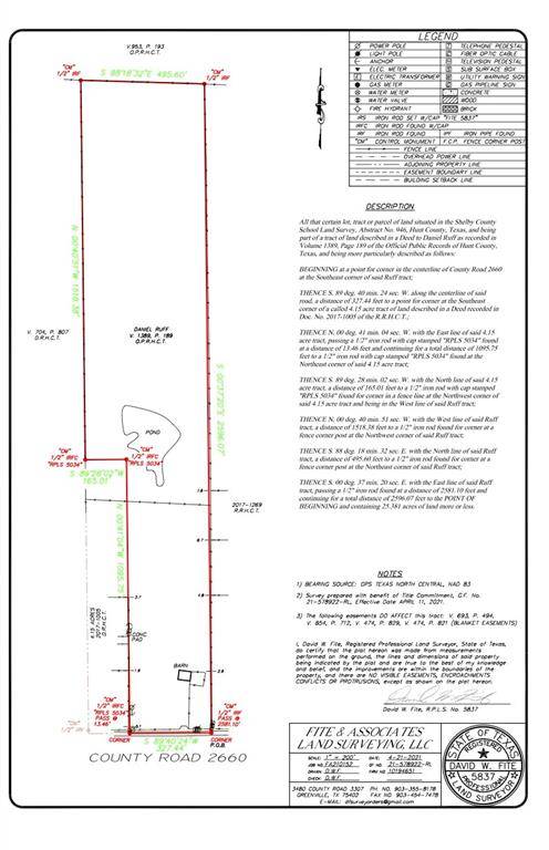 Royse City, TX 75189,4790 County Road 2660