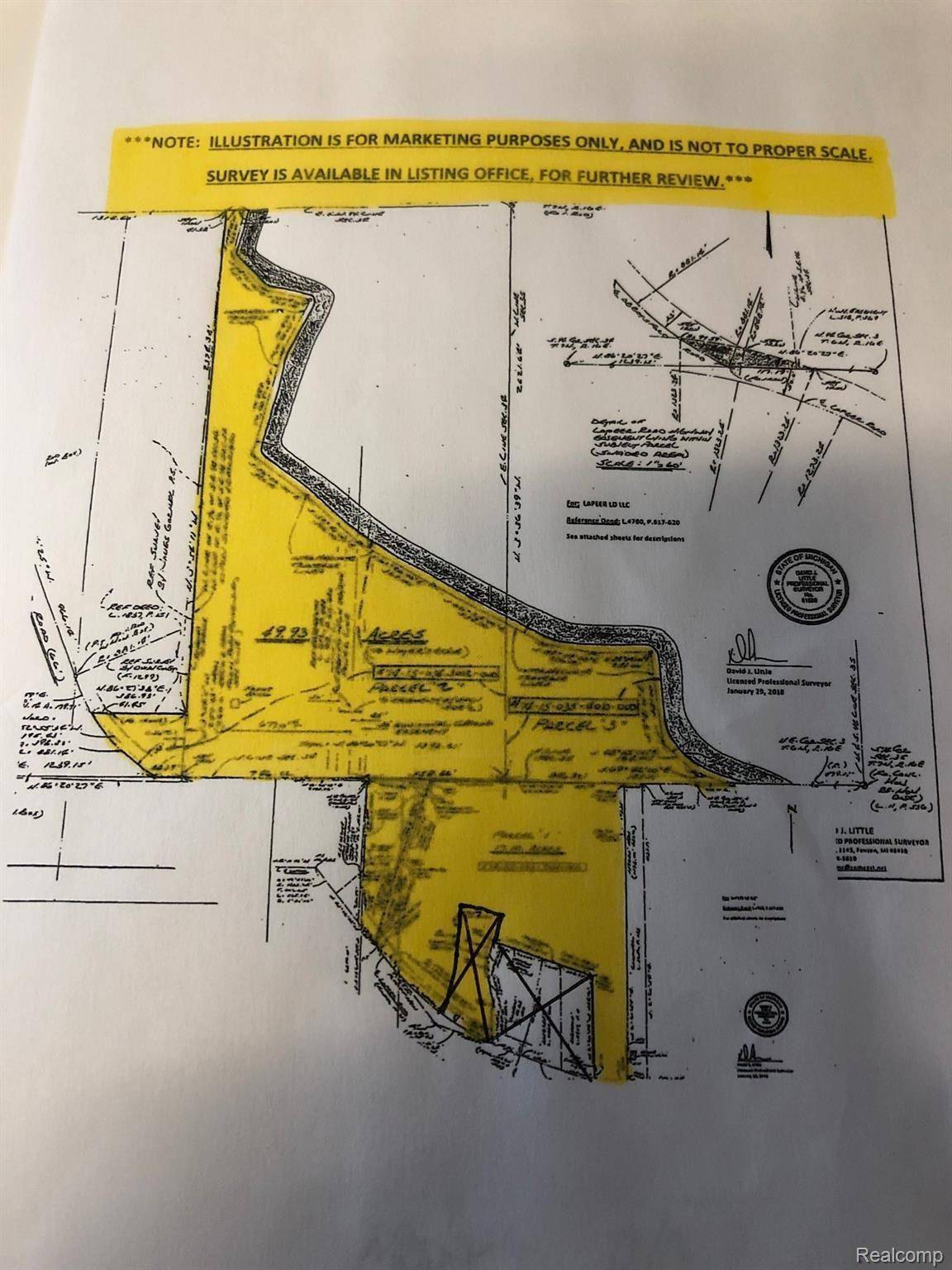 Kimball, MI 48074,Vacant 64.20 Acres Lapeer RD