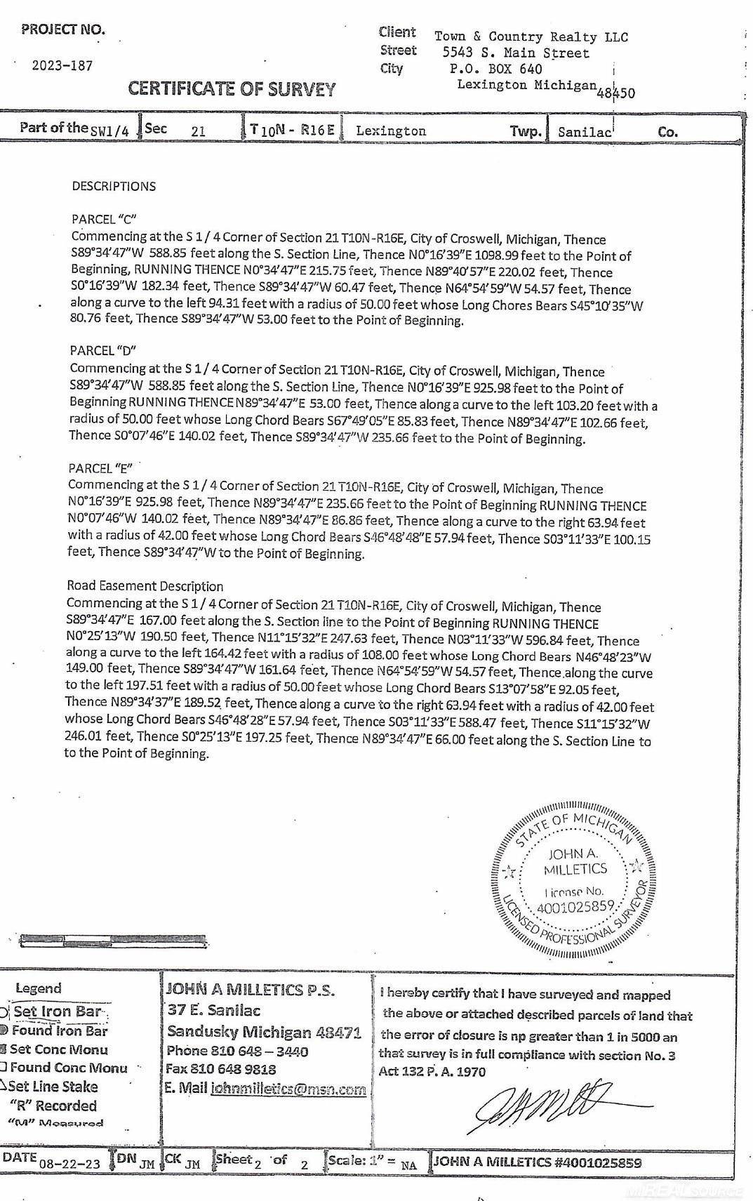 Croswell, MI 48422,Parcel C Dot ST