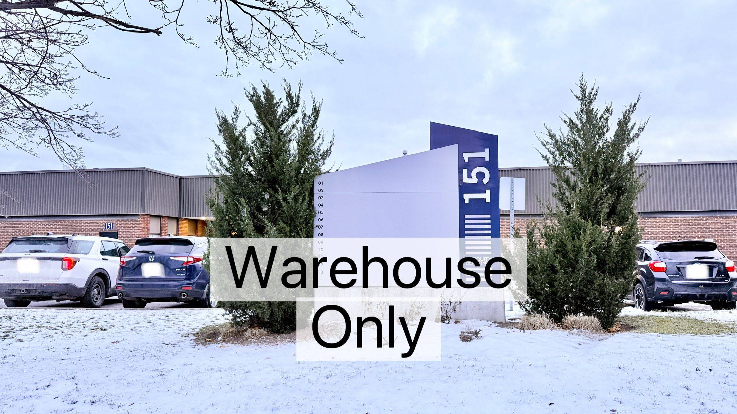 Markham, ON L3R 3X9,151 Bentley ST #8 warehouse