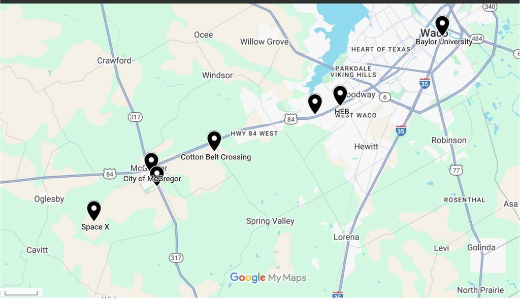 Mcgregor, TX 76657,TBD Whistle Stop Road