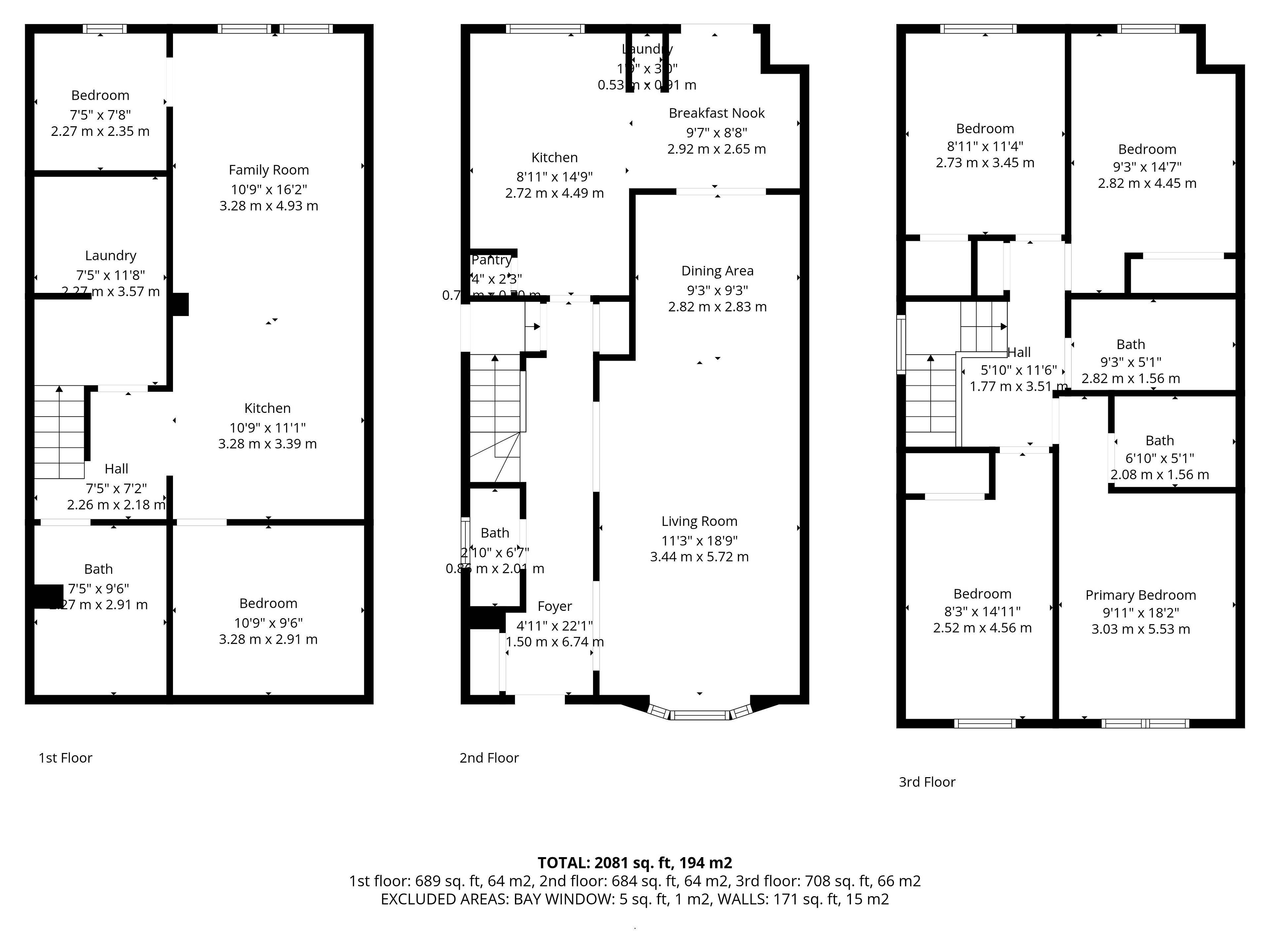 Mississauga, ON L4Y 2H8,783 Dodsworth CRES