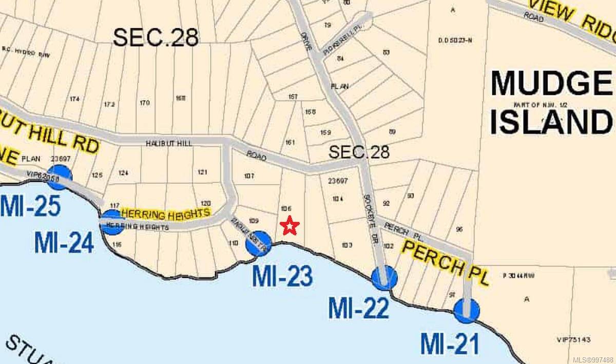 Mudge Island, BC V9X 1P7,Lot 106 Halibut Rd
