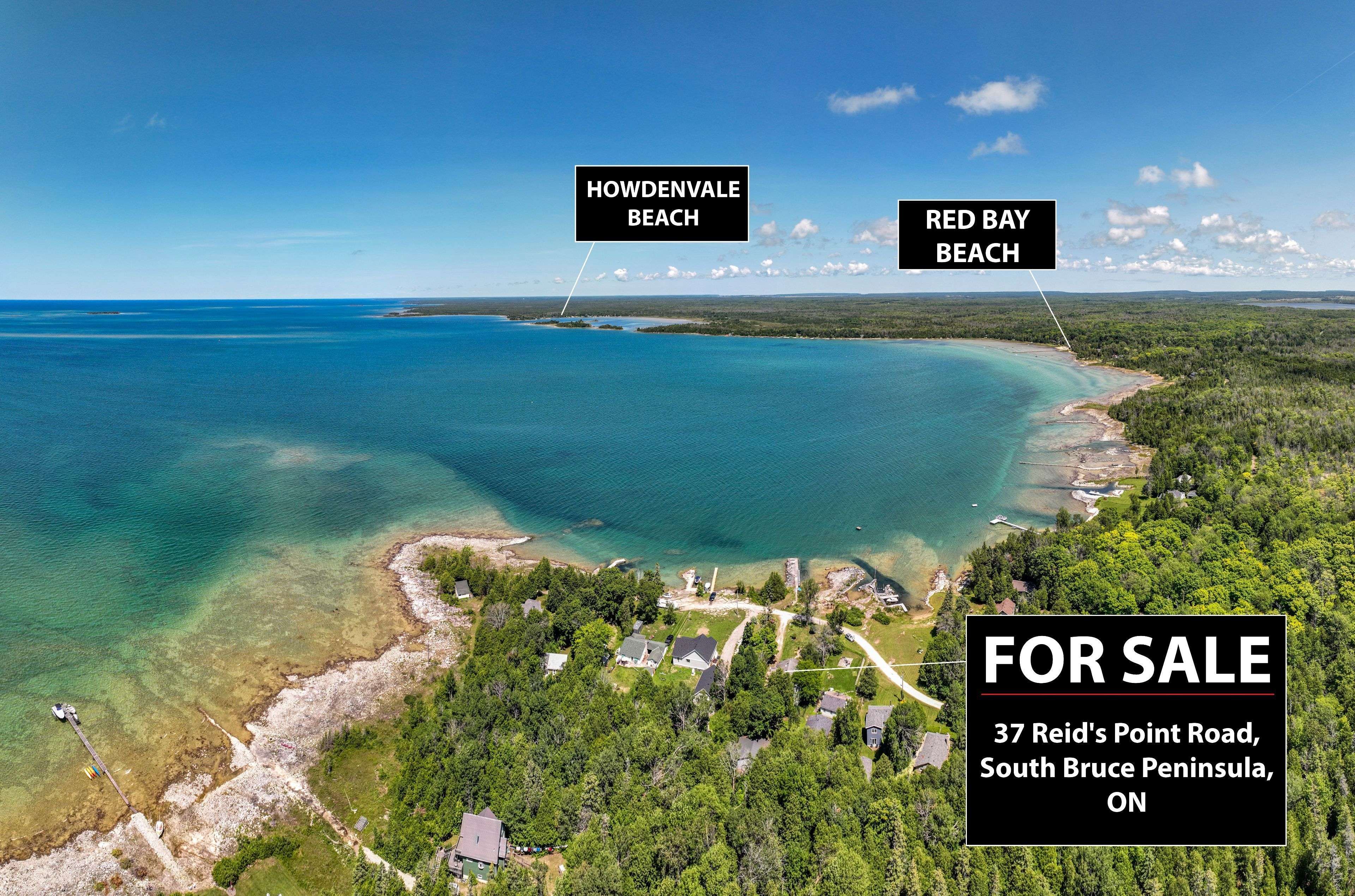 South Bruce Peninsula, ON N0H 2T0,37 REID'S PT RD N/A