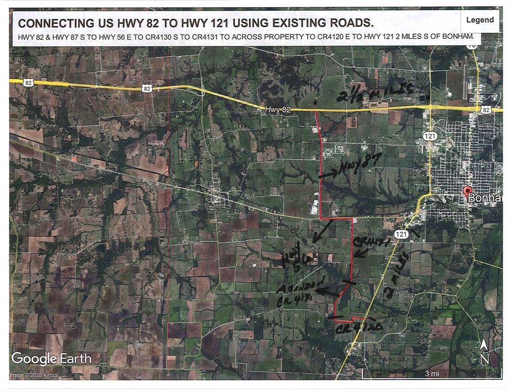 Bonham, TX 75418,000 S Hwy 121 Highway