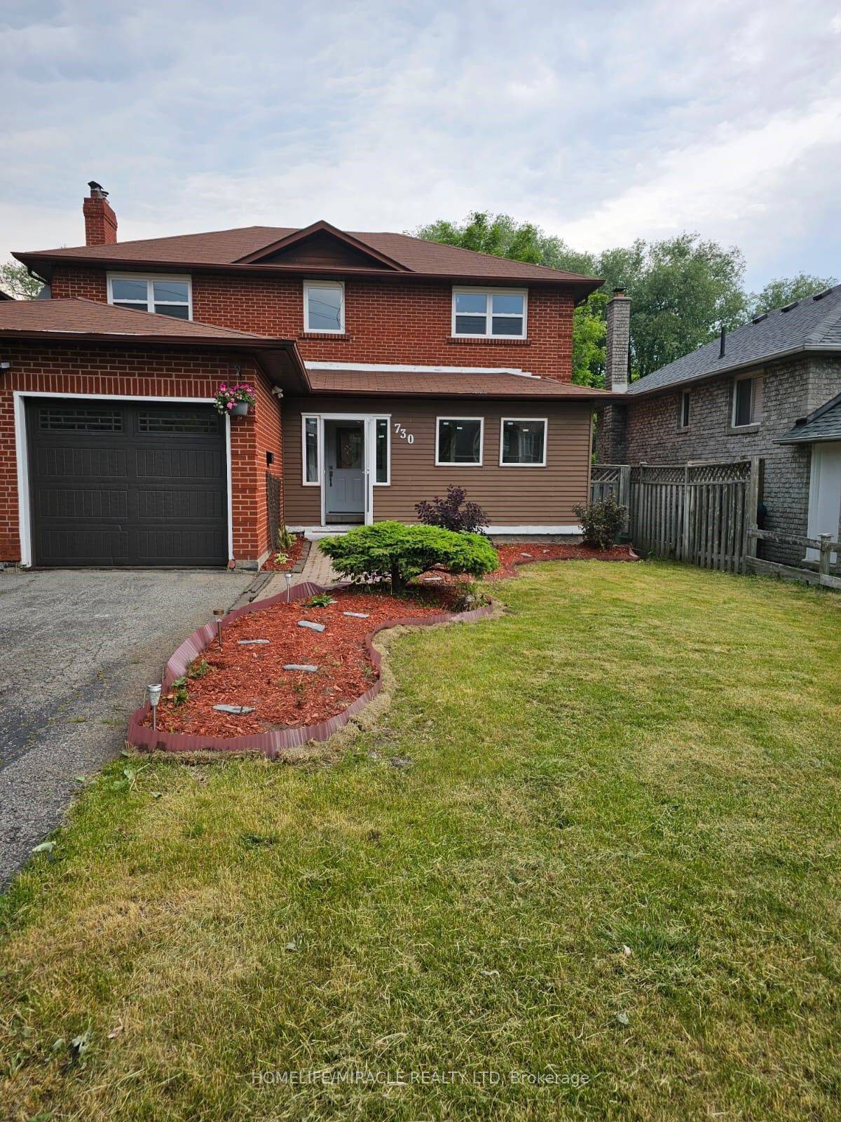 Pickering, ON L1V 1G5,730 Sheppard AVE #Main & 2nd Level