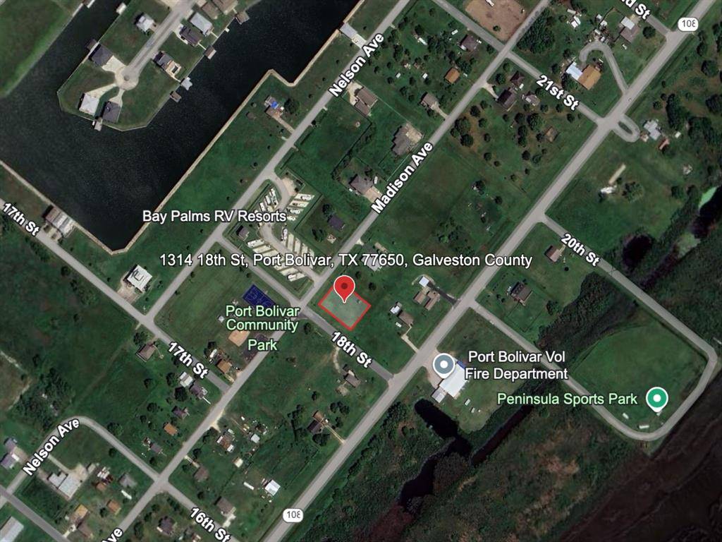 Port Bolivar, TX 77650,1314 18th Street