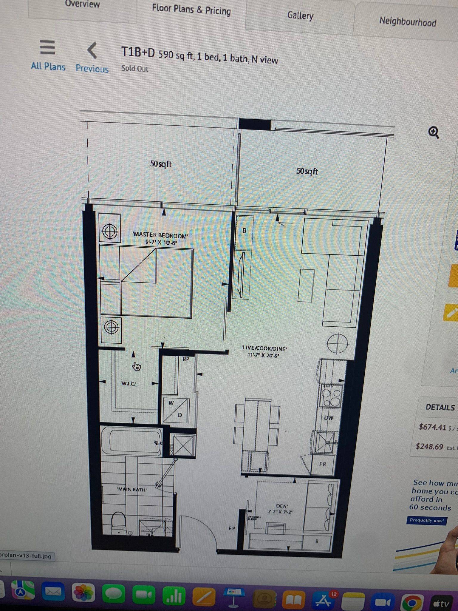 Toronto C10, ON M4S 1V5,5 Soudan AVE #2013