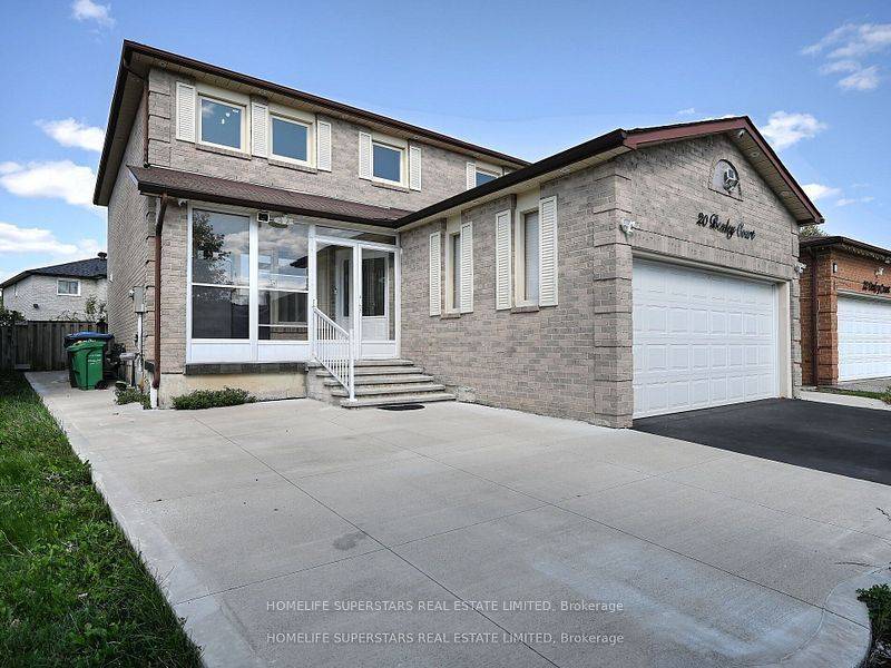 Brampton, ON L6W 4B2,20 Bexley CT