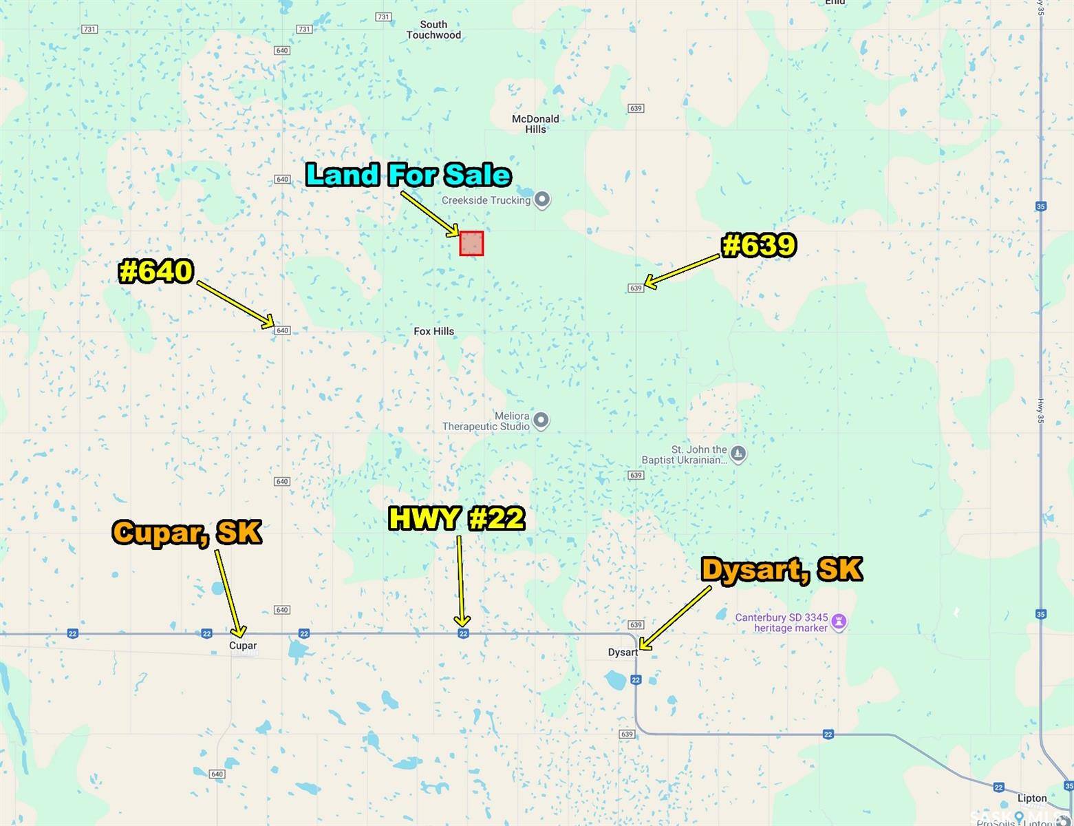 Cupar Rm No. 218, SK S0G 1H0,Rural Address