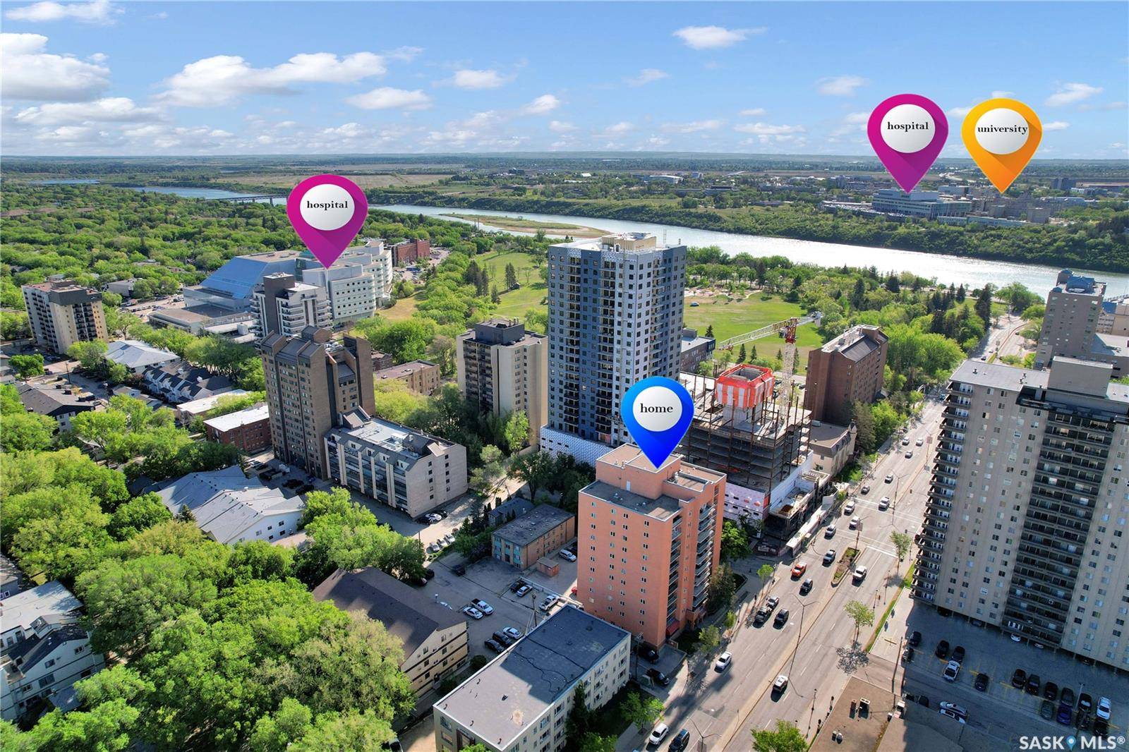 Saskatoon, SK S7K 6Z3,405 5th AVENUE N #703