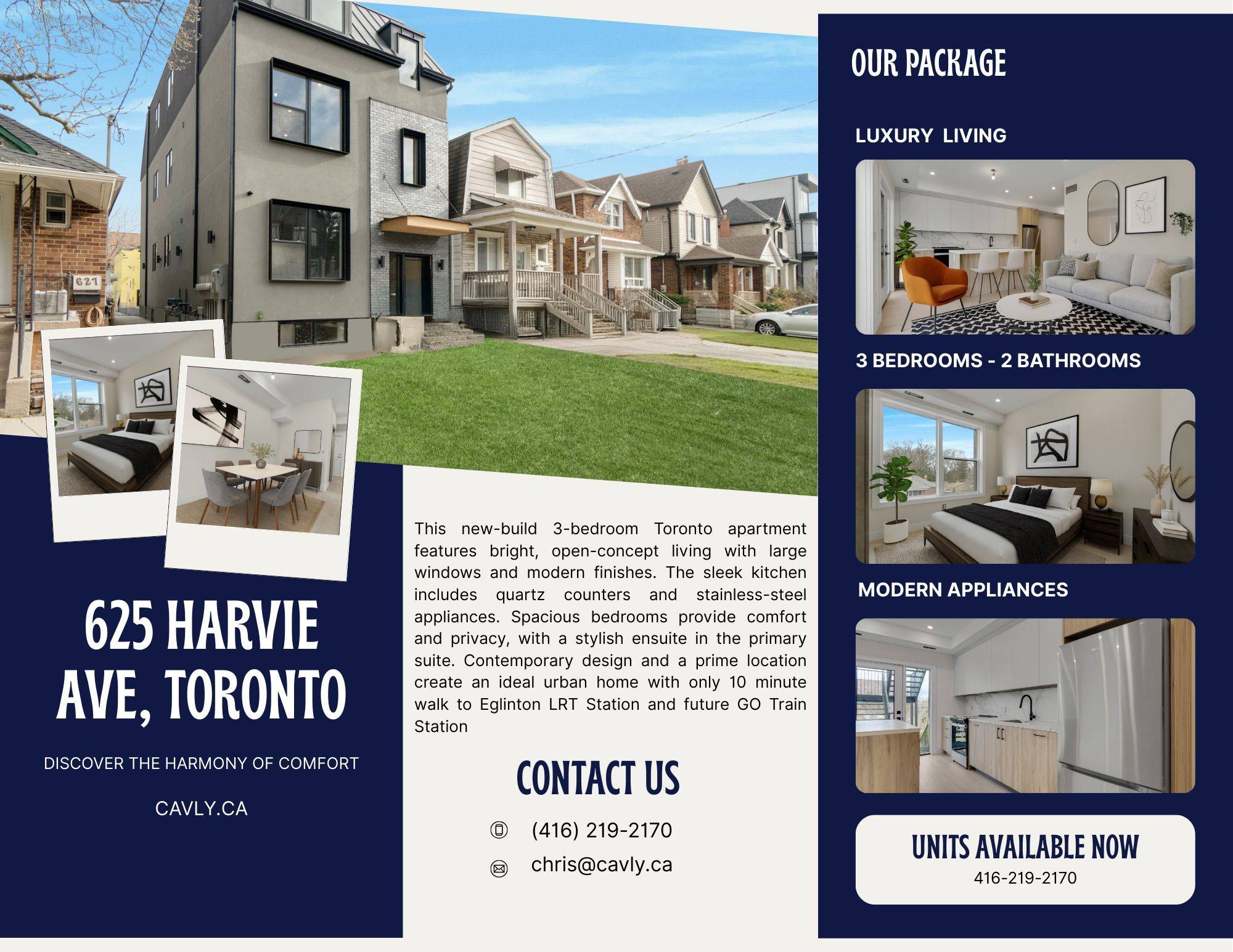Toronto W03, ON M6E 4M4,625 Harvie AVE #03