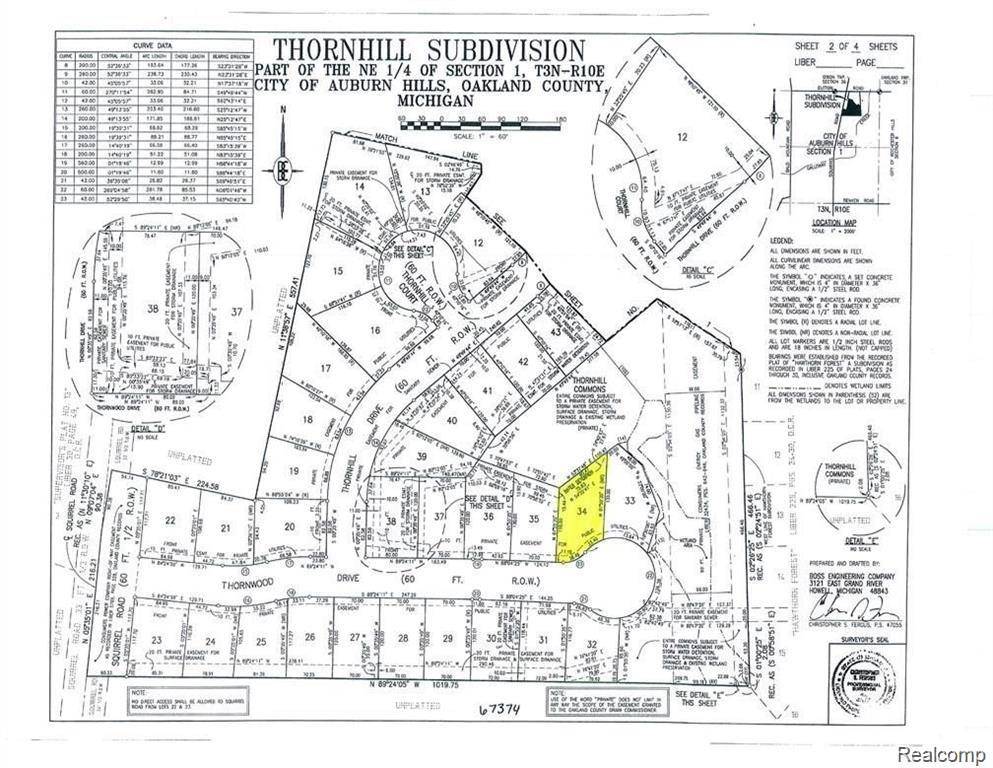 Auburn Hills, MI 48326,3633 Thornwood DR