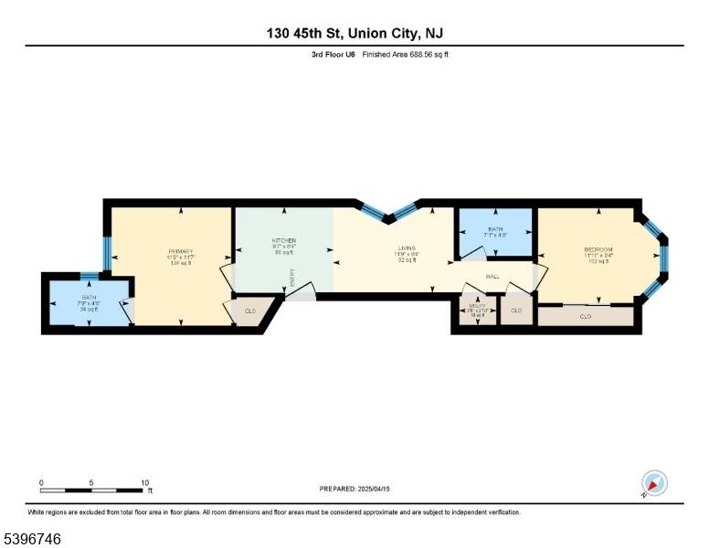 Union City, NJ 07087,130 45Th St #3