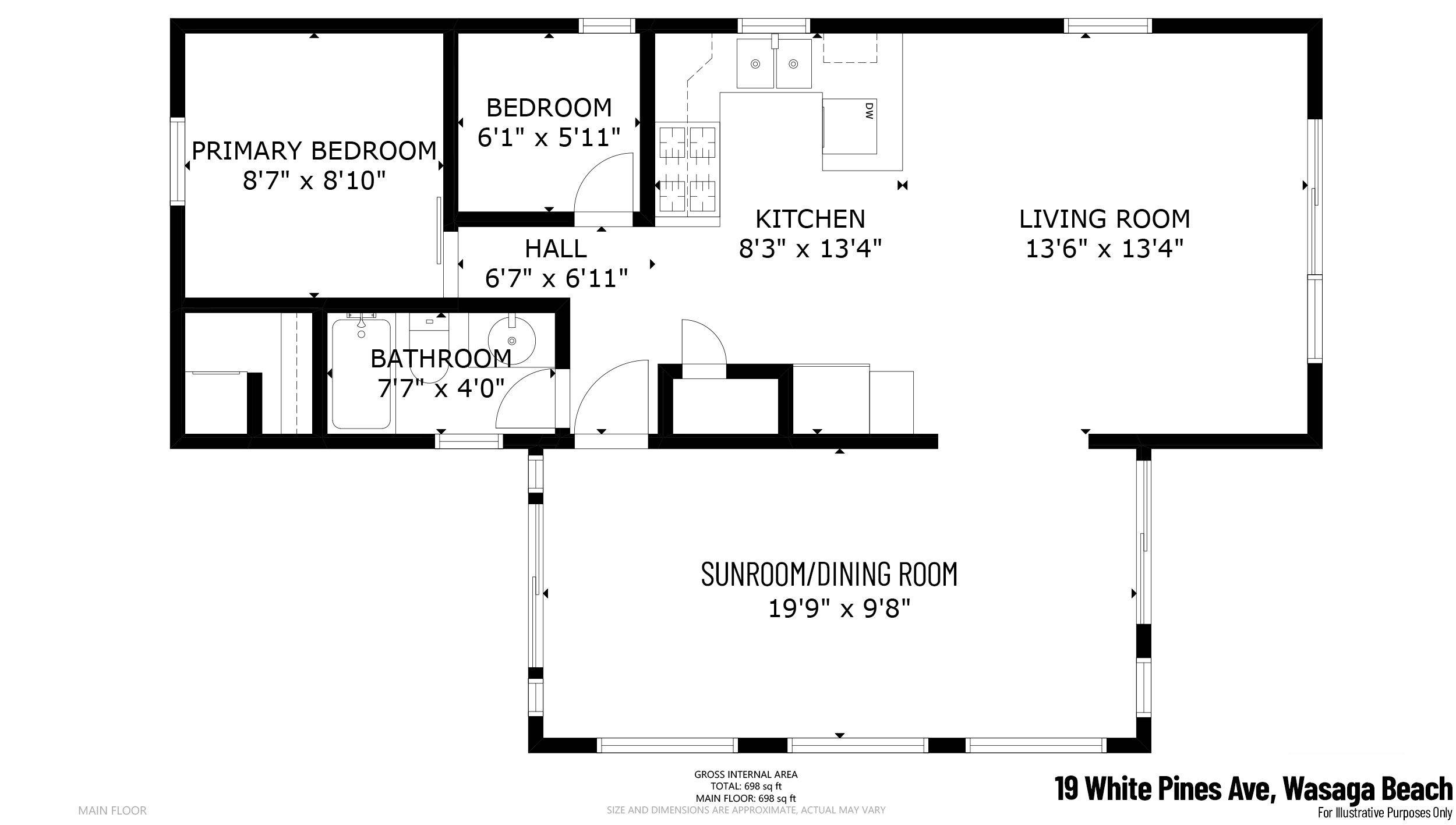 Wasaga Beach, ON L9Z 1X7,19 White Pines TRL