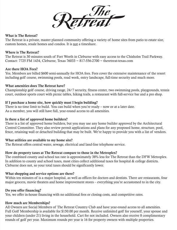 Cleburne, TX 76033,8300 Southerness Lane