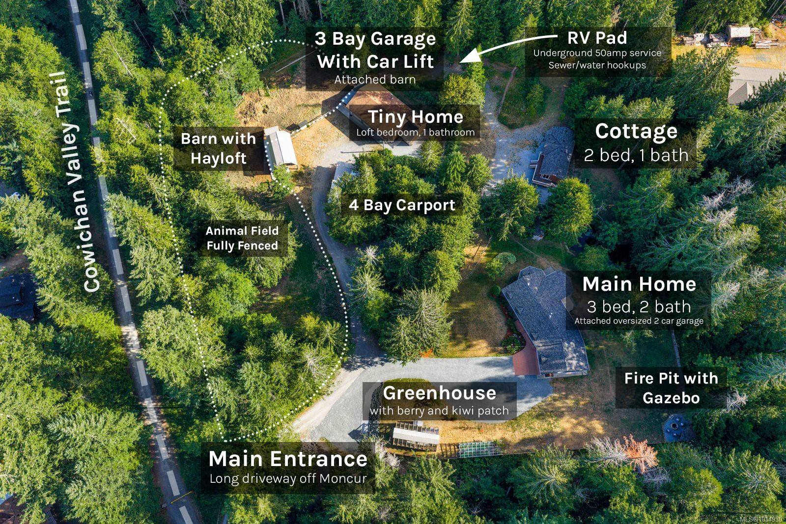 Shawnigan Lake, BC V0R 2W3,2656 Moncur Rd