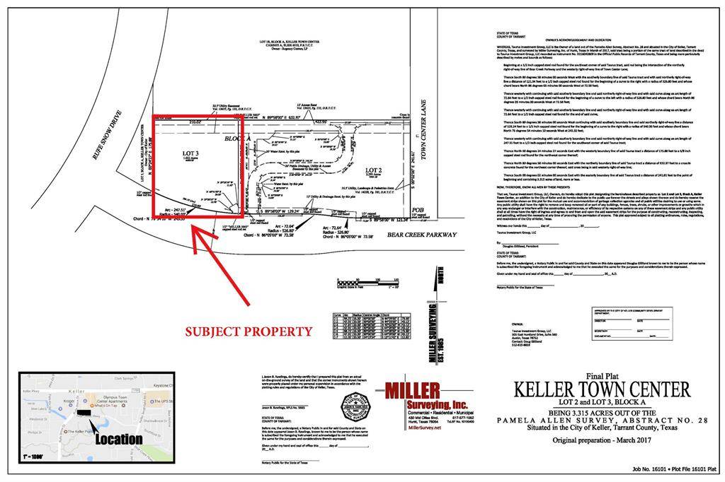 Keller, TX 76248,1001 Bear Creek Parkway