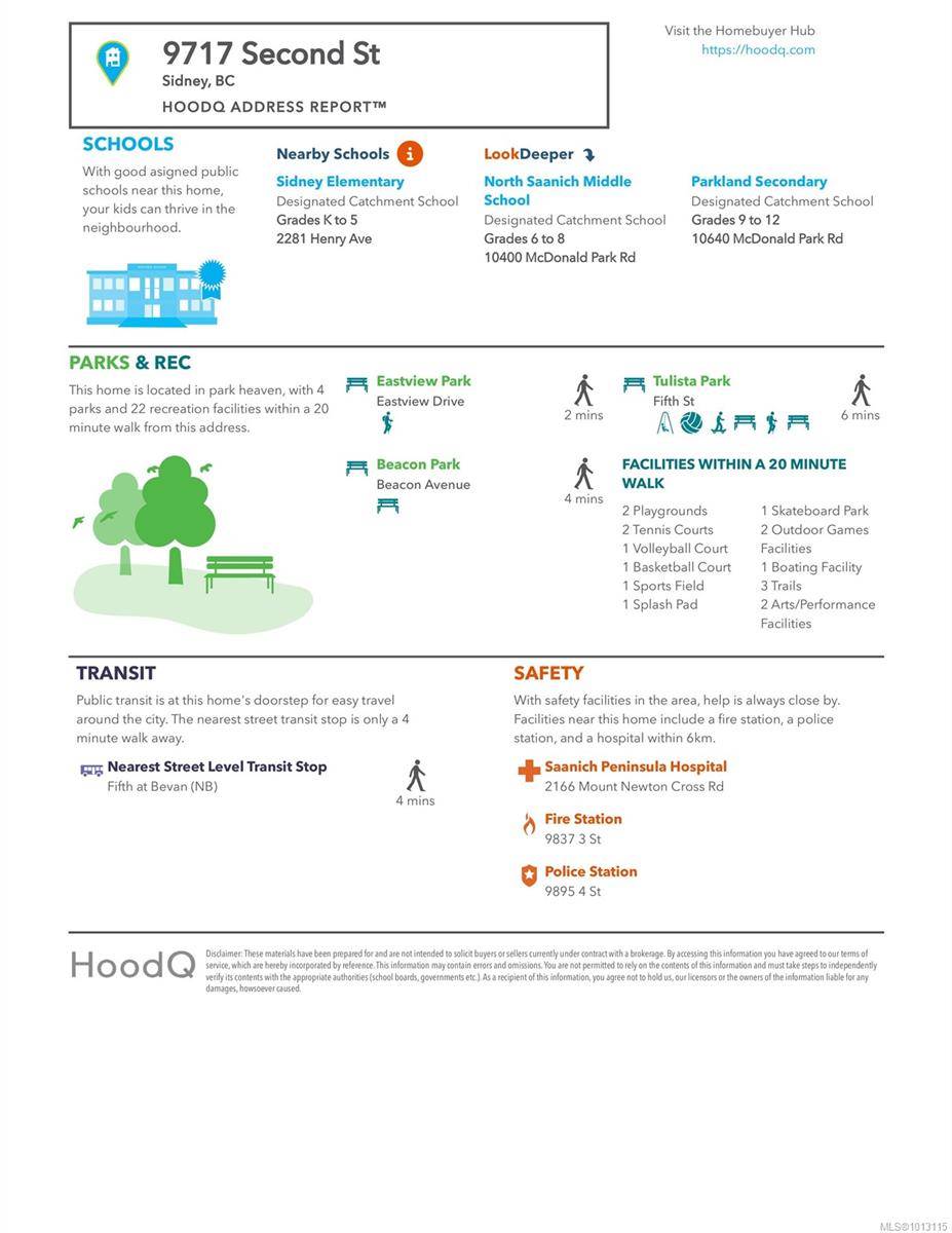 Sidney, BC V8L 3C3,9717 Second St