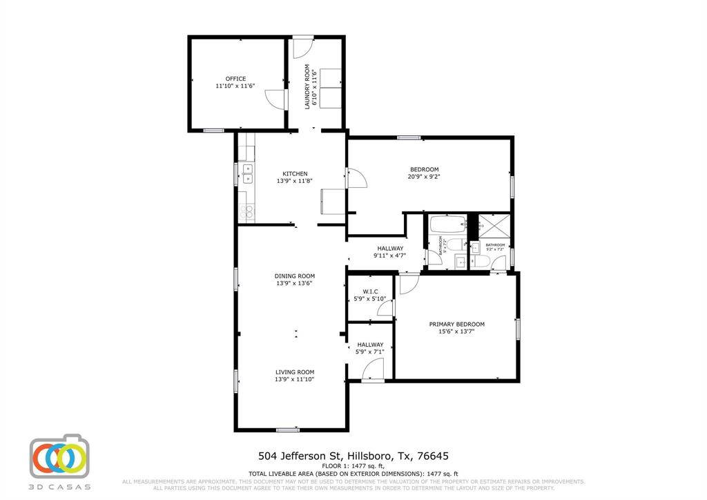 Hillsboro, TX 76645,504 Jefferson Street