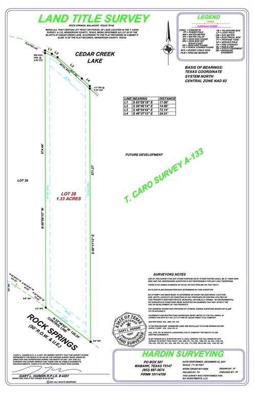 Malakoff, TX 75148,13851 Rock Springs Drive