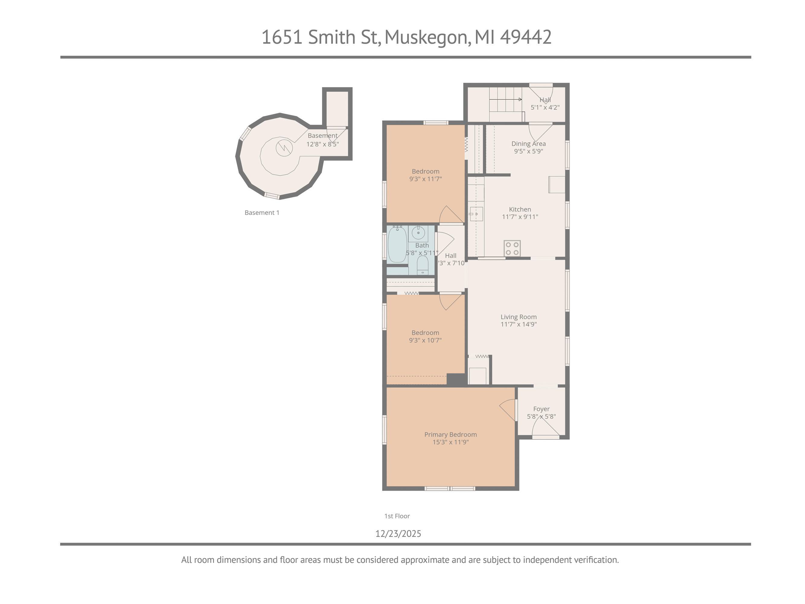 Muskegon, MI 49442,1651 Smith ST