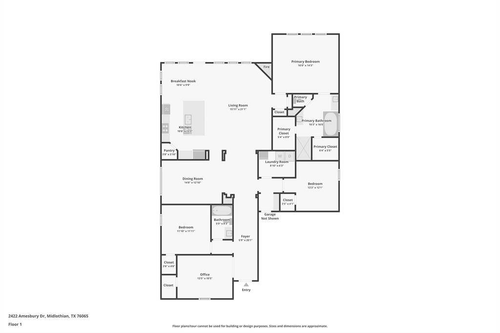 Midlothian, TX 76065,2422 Amesbury Drive
