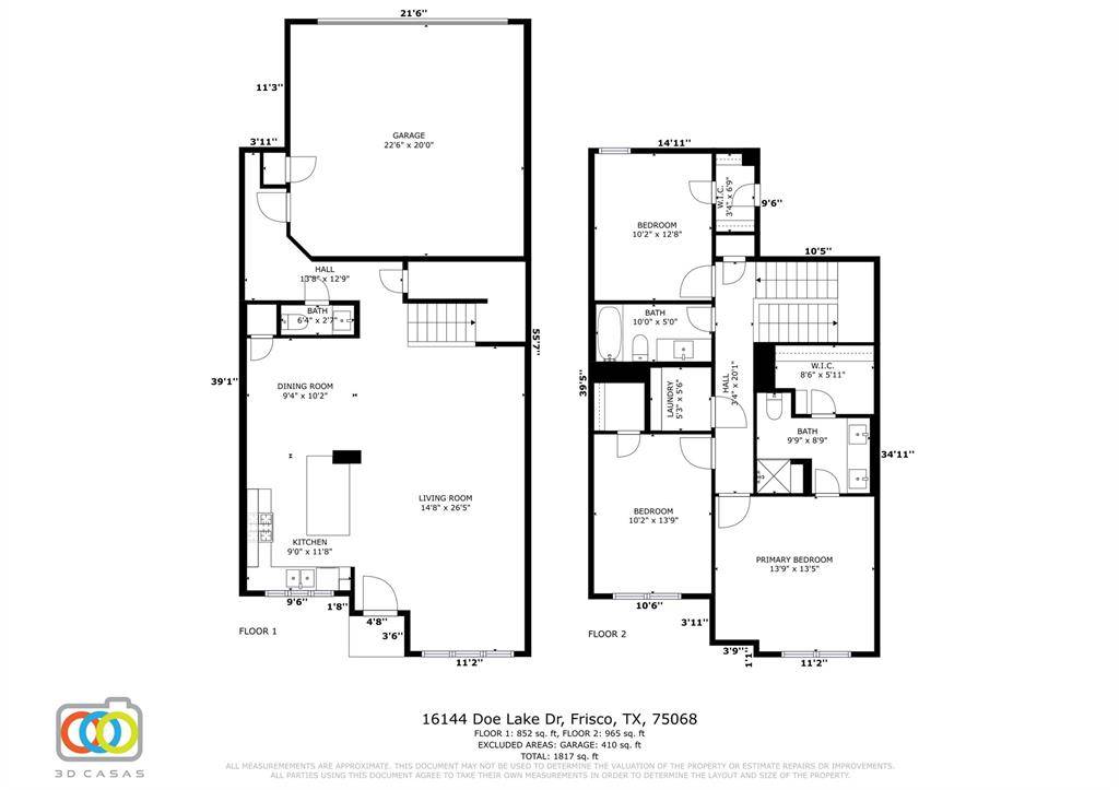 Frisco, TX 75068,16184 Doe Lake Drive