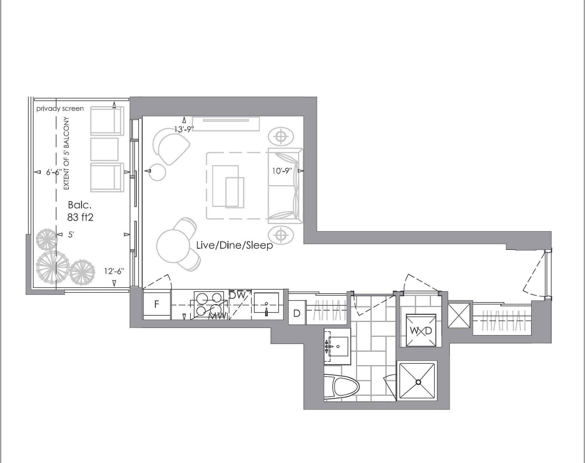 Toronto C01, ON M4Y 1A1,7 Grenville ST #5602