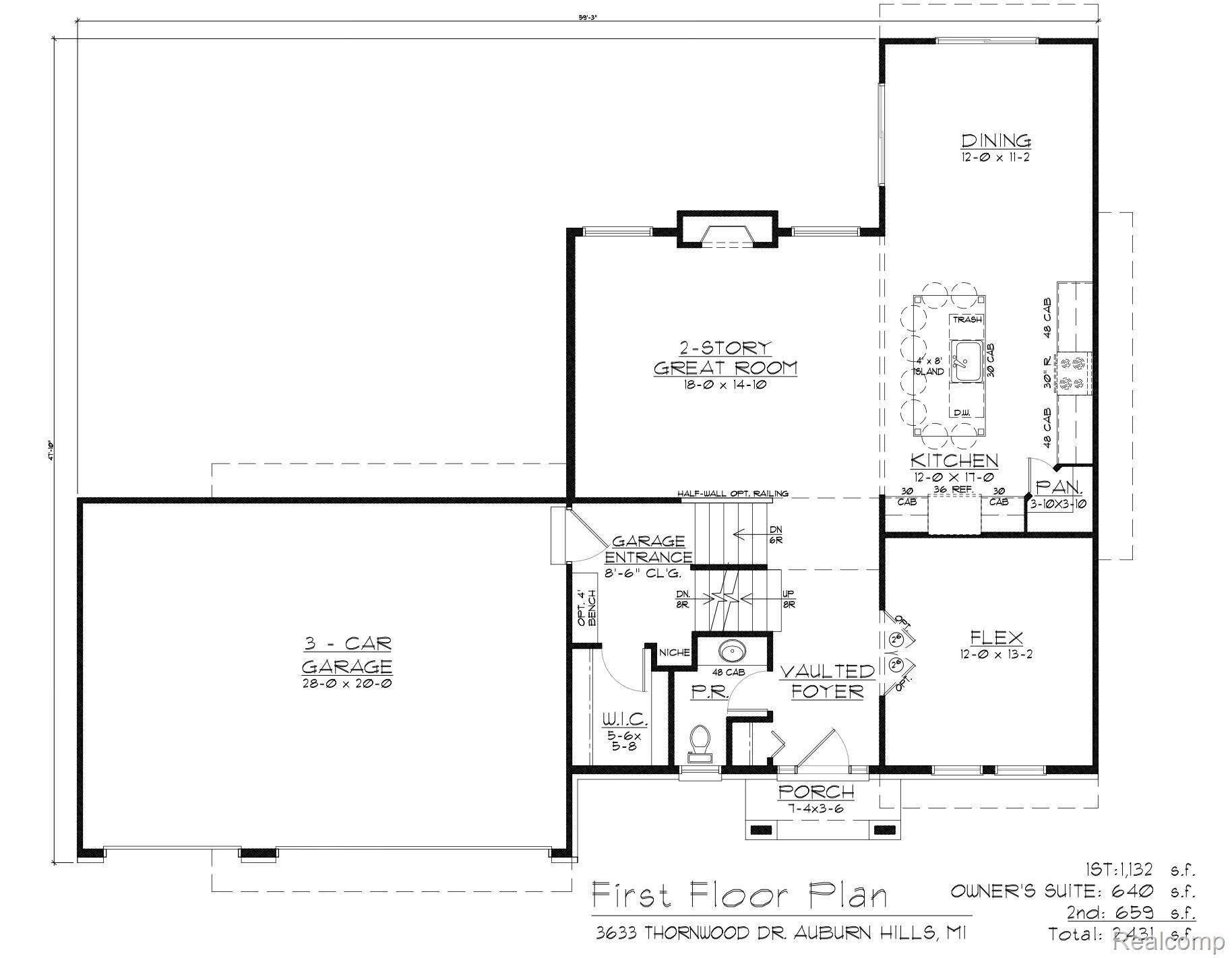 Auburn Hills, MI 48326,3633 Thornwood DR