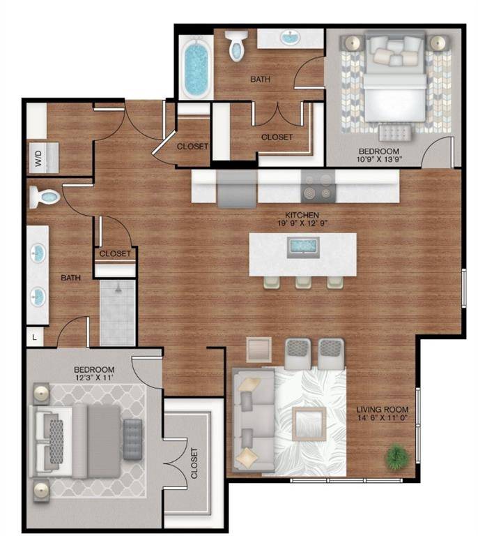 Fort Worth, TX 76114,5332 Trinity River Trail #1-1620