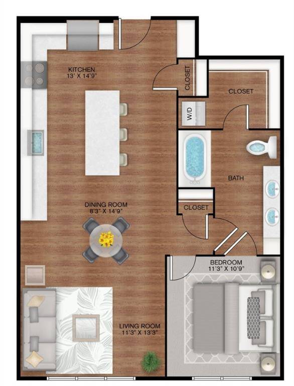 Fort Worth, TX 76114,5332 Trinity River Trail #1514