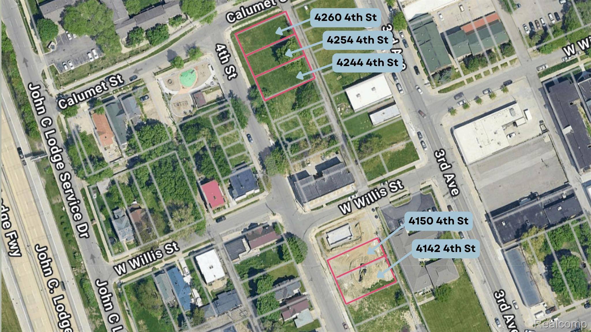 Detroit, MI 48201,4244 4th St package