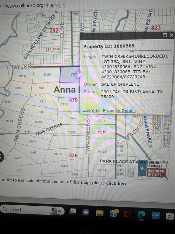 Anna, TX 75409,2301 Taylor Boulevard