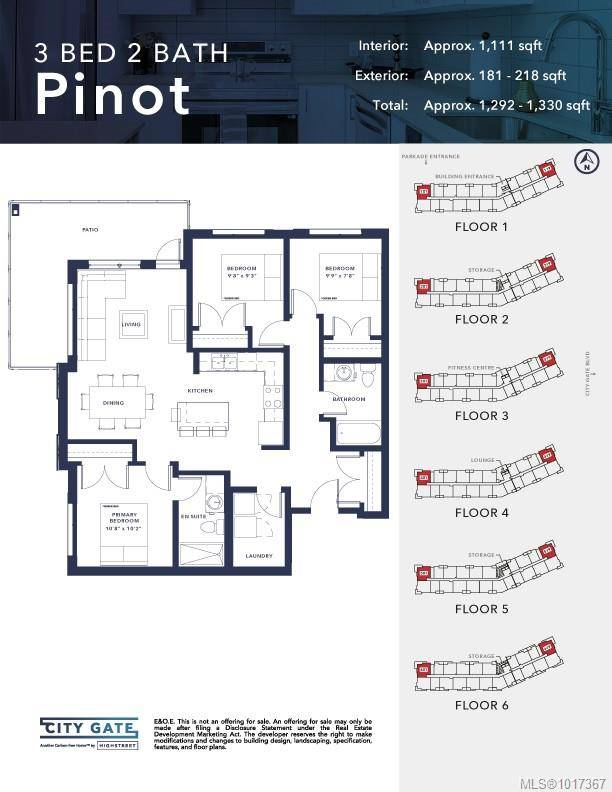 Langford, BC V9B 7E8,2390 City Gate Blvd #201