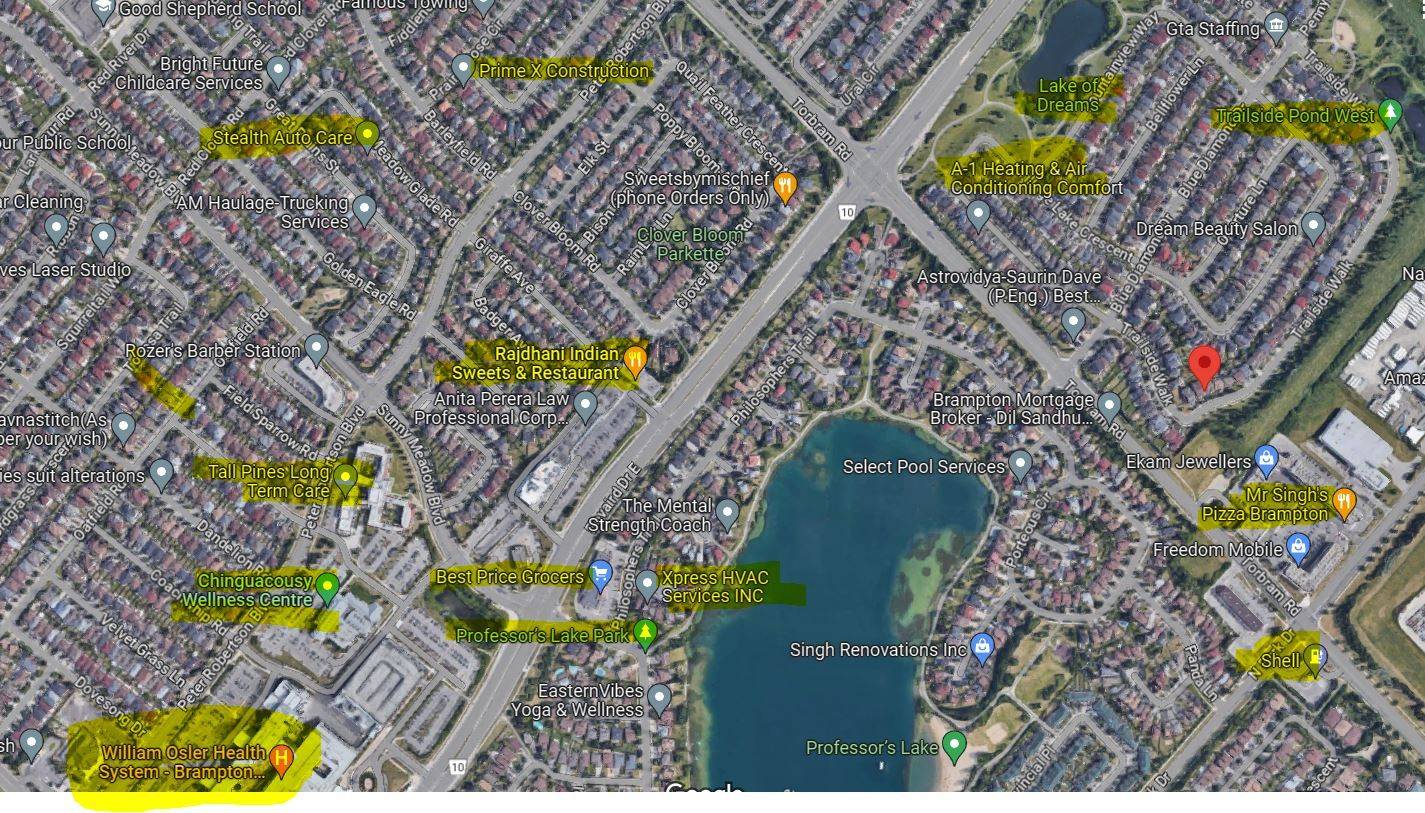 Brampton, ON L6S 6J1,21 Trailside WALK