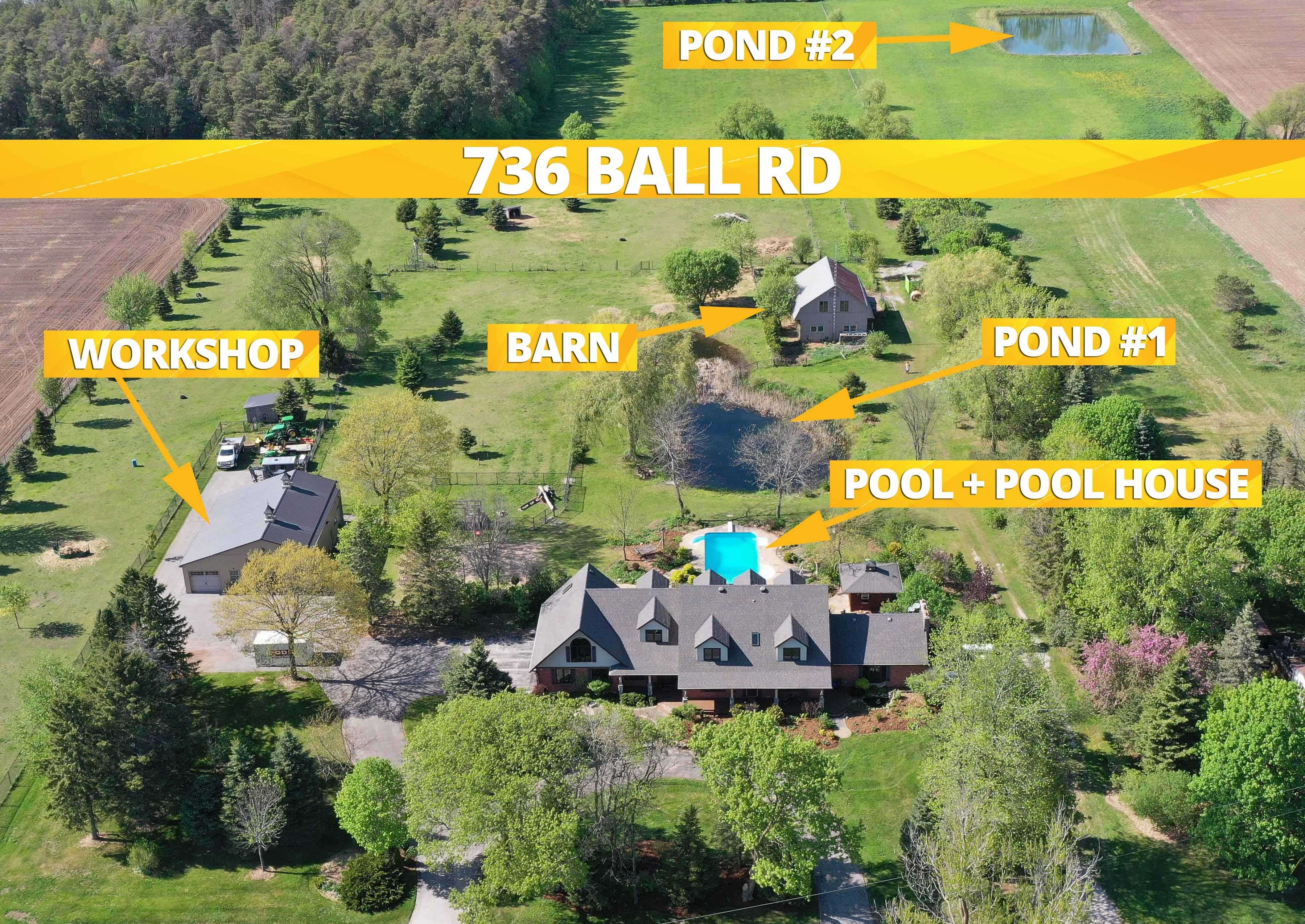 Uxbridge, ON L9P 1R2,736 Ball RD