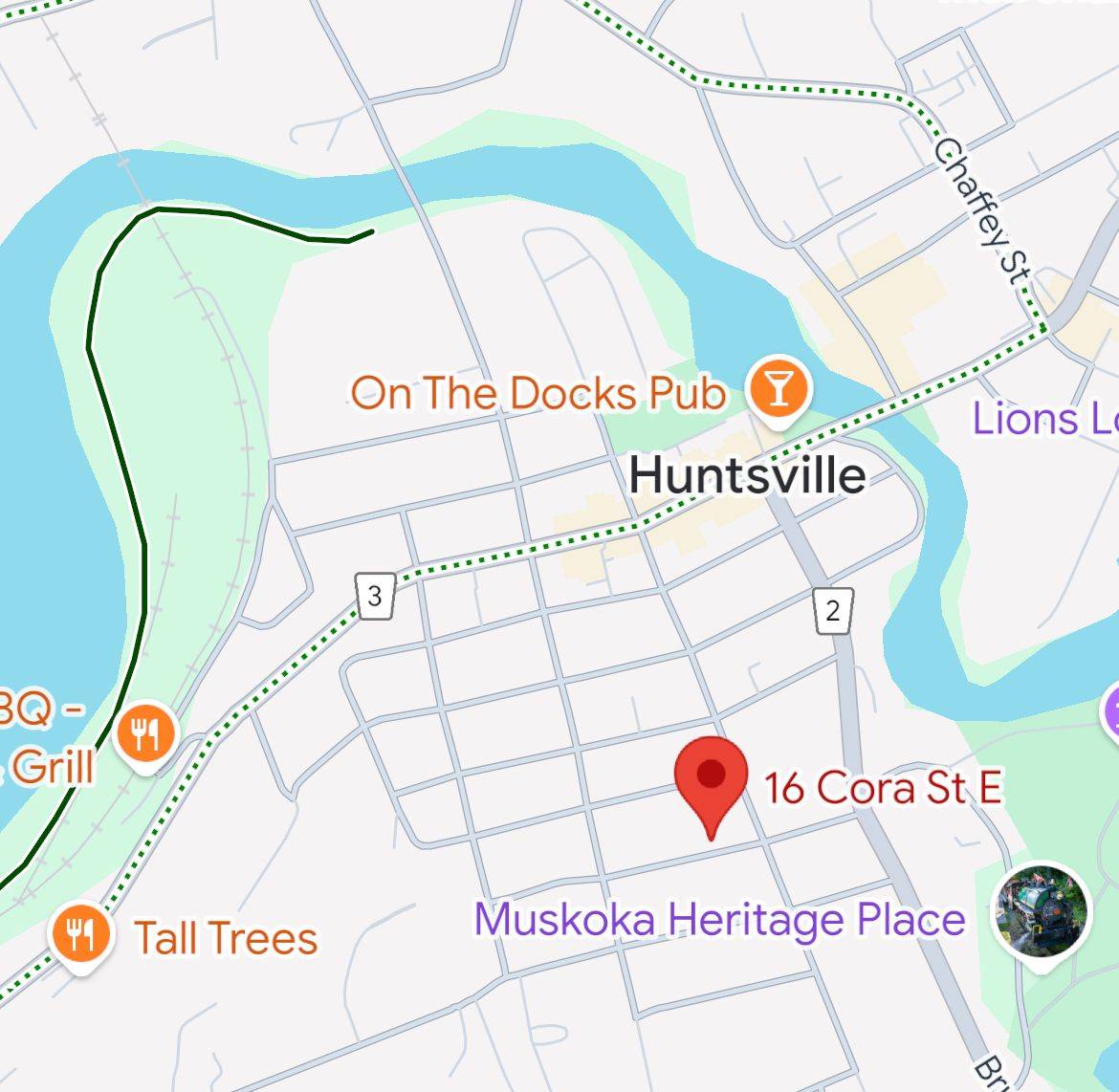 Huntsville, ON P1H 1P6,16 CORA ST E
