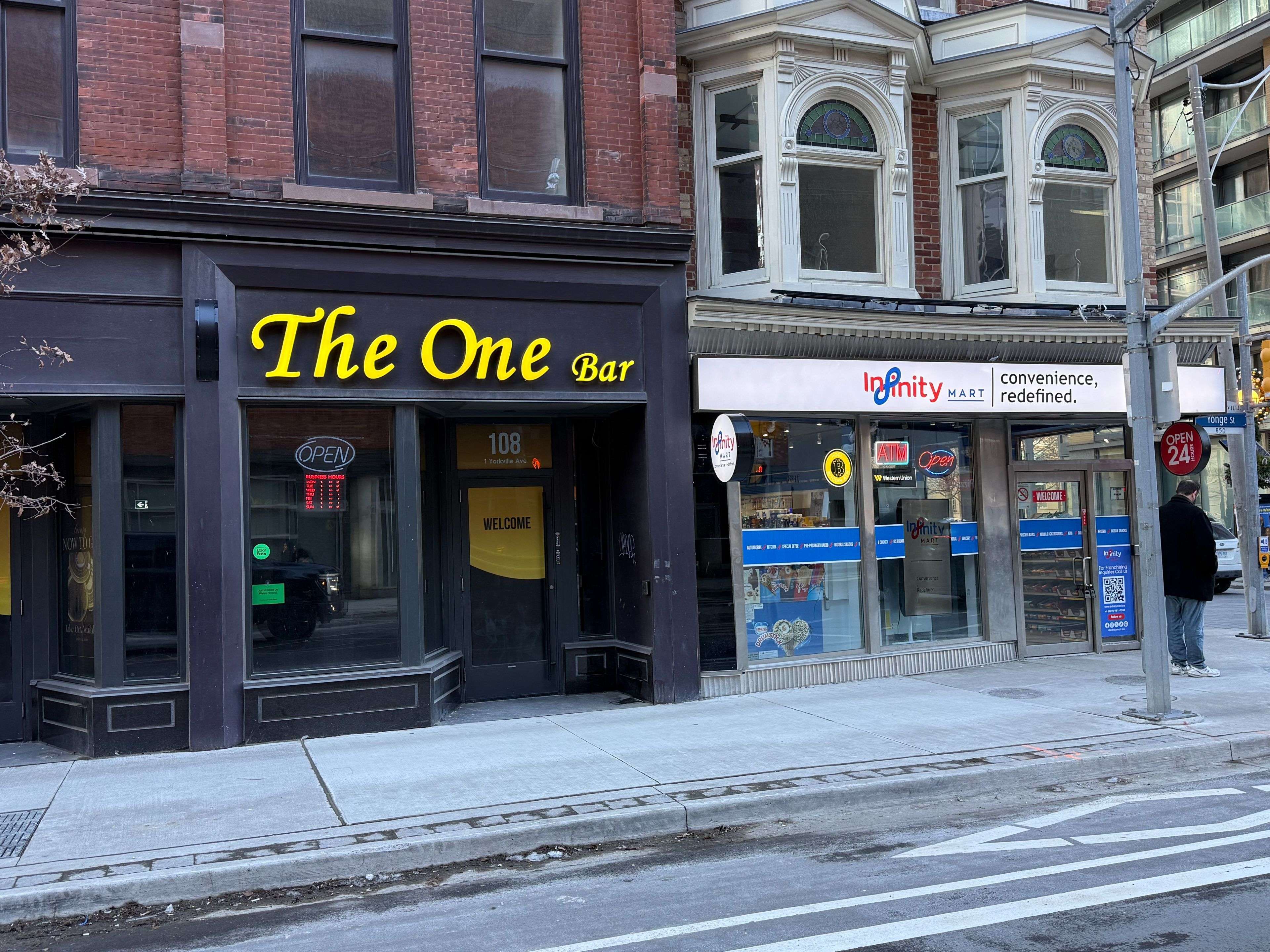 Toronto C02, ON M4W 1L1,1 Yorkville AVE #107-108-109