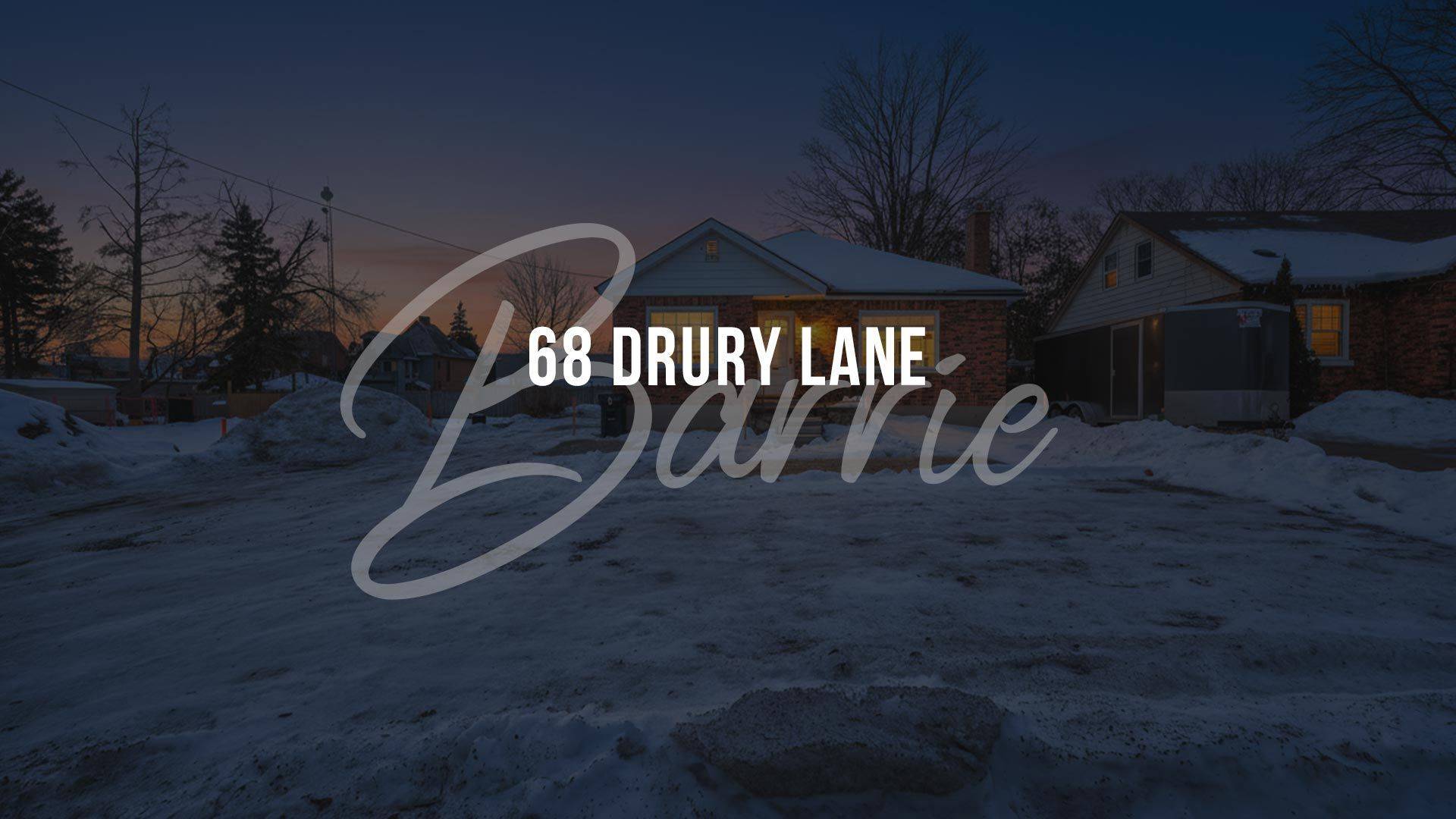Barrie, ON L4M 3C8,68 Drury LN