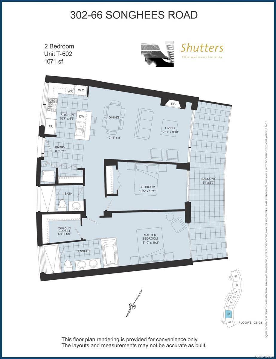 Victoria, BC V9A 0A2,66 SONGHEES Rd #302