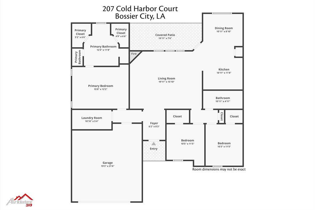 Bossier City, LA 71112,207 Cold Harbor Court